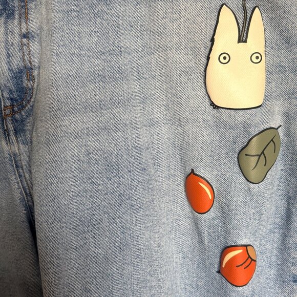 Her Universe Studio Ghibli My Neighbor Totoro Mom Jeans Plus Size 20 Soot Sprite - Picture 5 of 12